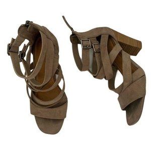 Universal Threads - Beige Strappy High Heel Sandal
